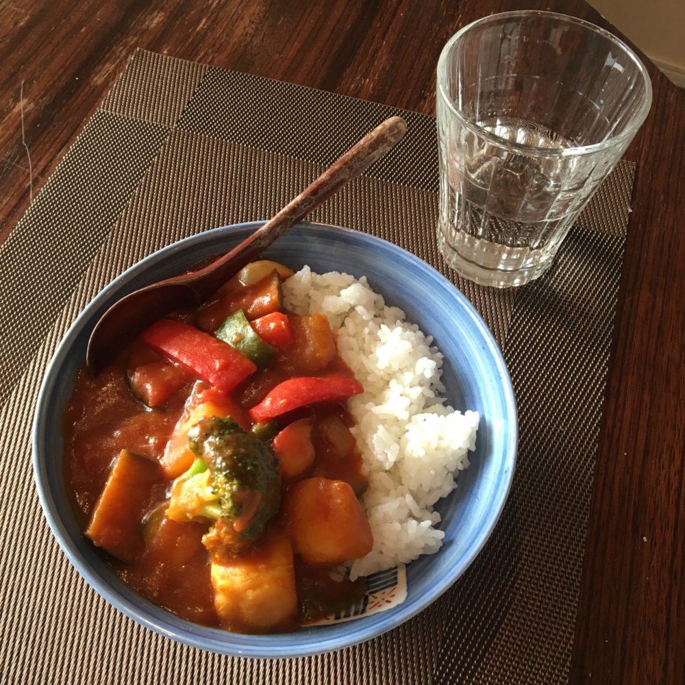 Easy, Delicious, and Healthy: My Summer Vegetable Japanese Curry 🍅🍠🌽